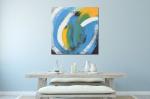 Modern Abstract Art Painting Dining Room - 1308